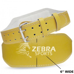 Leather Weight Lifting Belt
